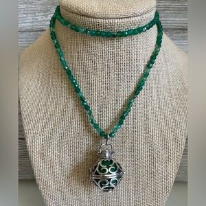 Harmony Ball Necklace, Angel Callers, Archangel Raphael